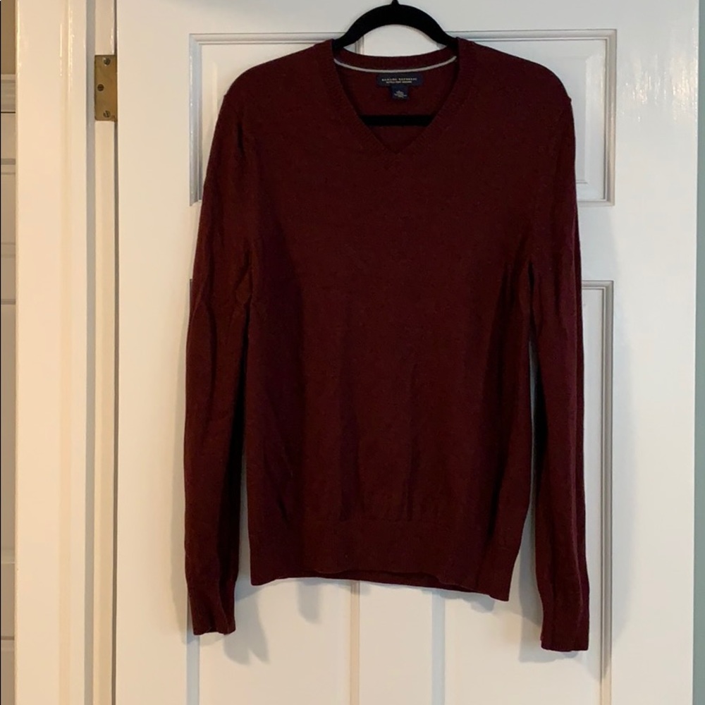 Men’s Large Banana Republic Sweater Maroon